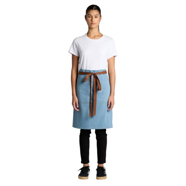 Denim Half Apron - Image 3