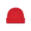 Cable Beanie - Red