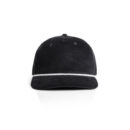 Class Cord Rope Cap - Black/white
