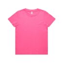 Kids Staple Tee - Charity Pink