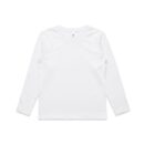 Kids Staple L/s Tee - White
