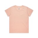 Wo's Cube Tee - Pale Pink