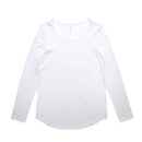 Wo's Mali L/s Tee - White