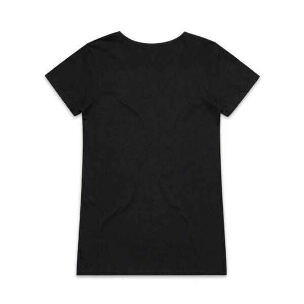 Wo's Bevel V Neck Tee - Image 9