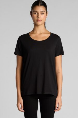 Wo's Maple Scoop Tee