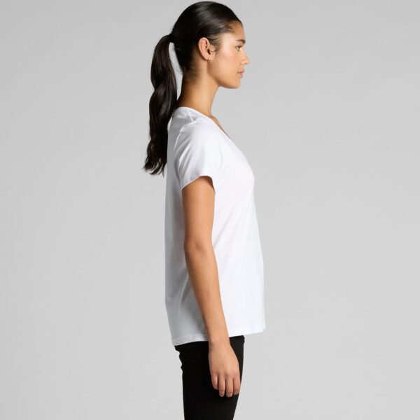 Wo's Maple V Neck Tee - Image 5