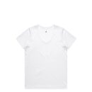 Wo's Maple V Neck Tee