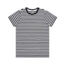 Wo's Maple Stripe Tee - Black/white