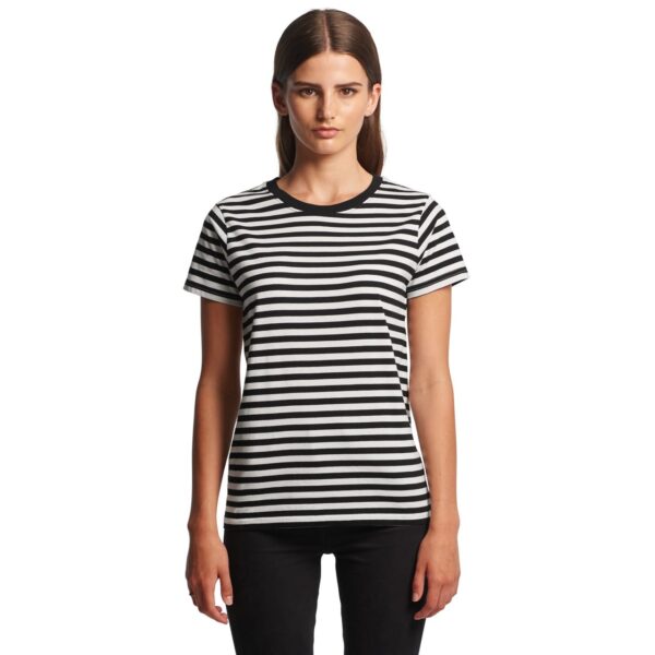 Wo's Maple Stripe Tee - Image 3