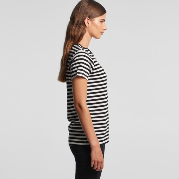 Wo's Maple Stripe Tee - Image 5