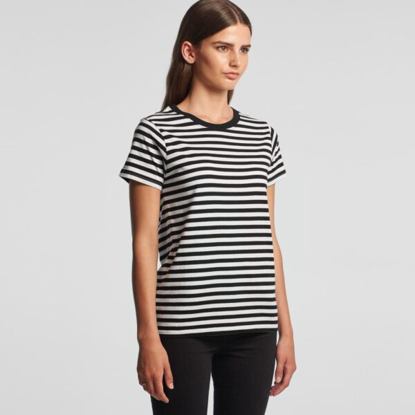 Wo's Maple Stripe Tee - Image 4