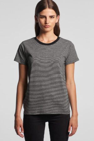 Wo's Line Stripe Tee