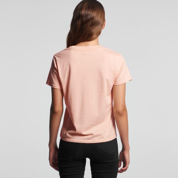 Wo's Square Pocket Tee - Image 6