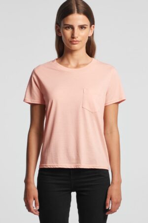 Wo's Square Pocket Tee