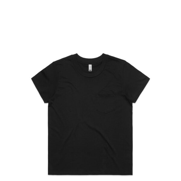 Wo's Square Pocket Tee - Image 9
