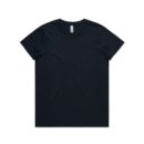 Wo's Basic Tee - Navy