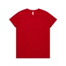 Wo's Basic Tee - Red