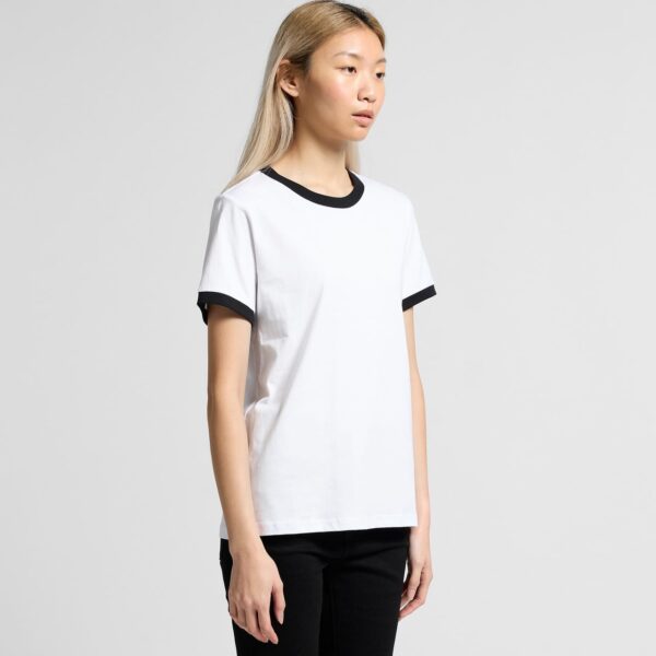 Wo's Maple Ringer Tee - Image 4