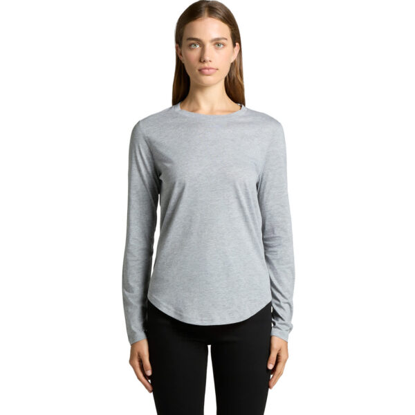 Wo's Curve L/s Tee - Image 3
