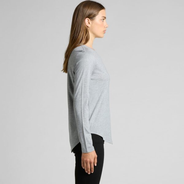 Wo's Curve L/s Tee - Image 5