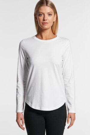 Wo's Curve L/s Tee