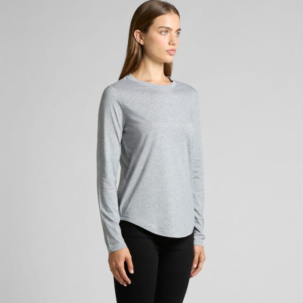 Wo's Curve L/s Tee - Image 4