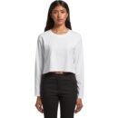 Wo's Crop L/s Tee