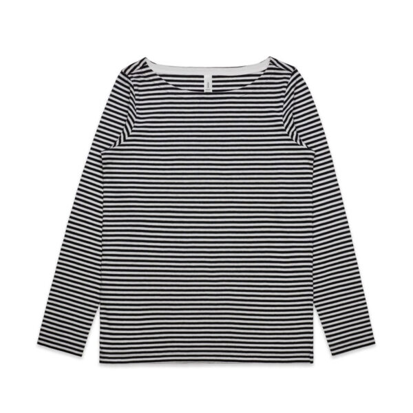 Wo's Bowery Stripe L/s Tee - Image 8