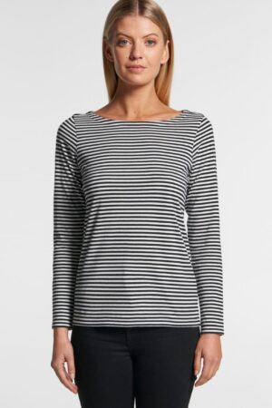 Wo's Bowery Stripe L/s Tee