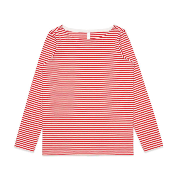 Wo's Bowery Stripe L/s Tee - Image 19