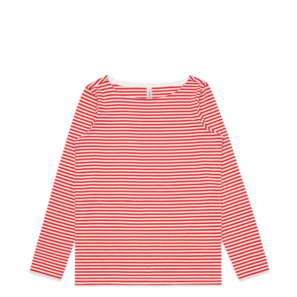 Wo's Bowery Stripe L/s Tee - Image 7
