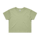 Wo's Crop Tee - Pistachio
