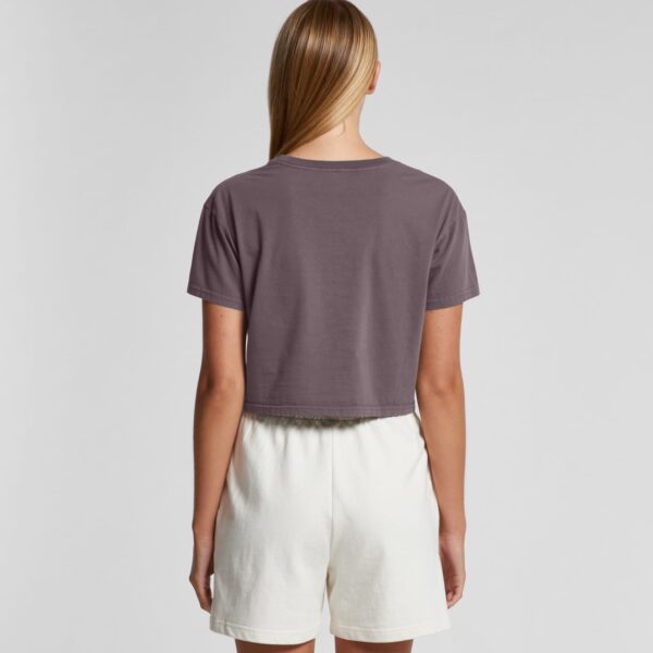 Wo's Faded Crop Tee - Image 6