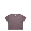 Wo's Faded Crop Tee