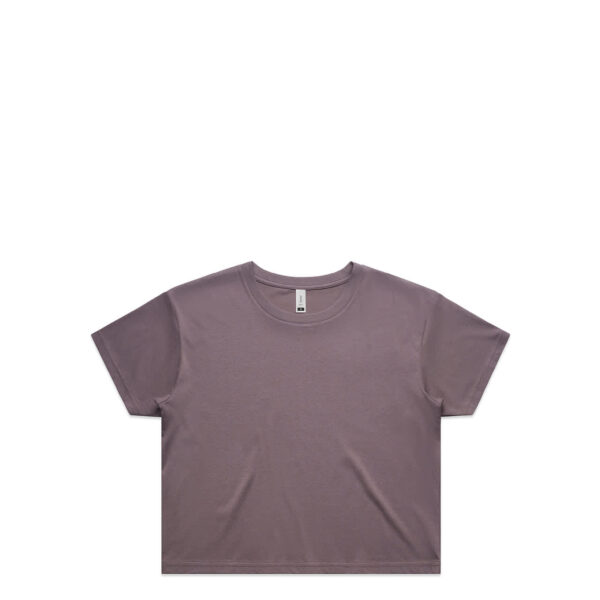 Wo's Faded Crop Tee - Image 7