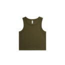 Wo's Organic Rib Crop Tank
