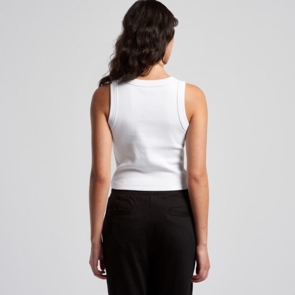 Wo's Organic Rib Crop Tank - Image 6