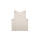 Wo's Organic Rib Crop Tank