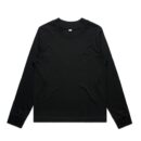 Wo's Mock L/s Tee - Black