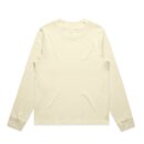 Wo's Mock L/s Tee - Butter