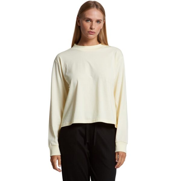 Wo's Mock L/s Tee - Image 3