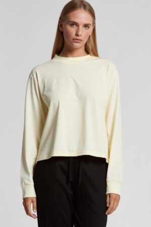 Wo's Mock L/s Tee