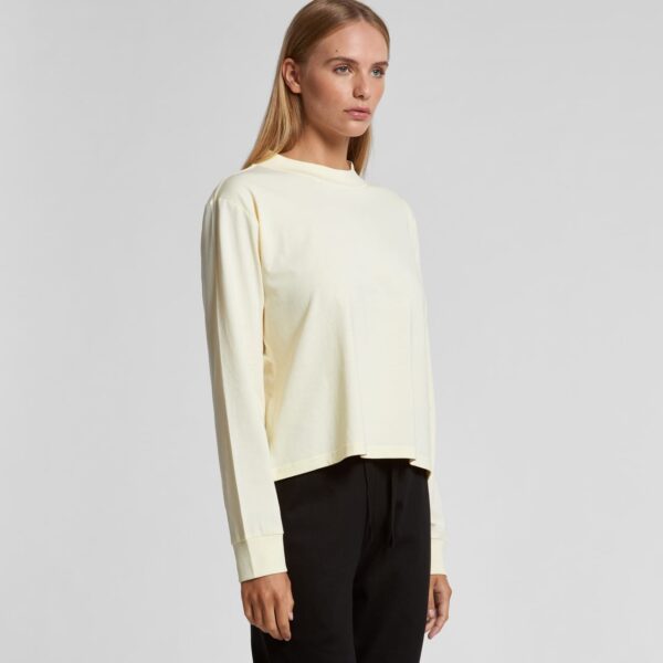 Wo's Mock L/s Tee - Image 4