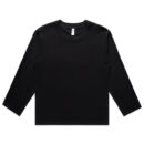 Wo's Martina L/s Tee - Black