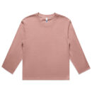 Wo's Martina L/s Tee - Hazy Pink