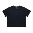 Wo's Classic Crop Tee - Navy