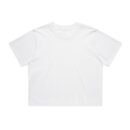 Wo's Classic Crop Tee - White