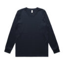 Wo's Classic L/s Tee - Navy
