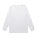Wo's Classic L/s Tee - White