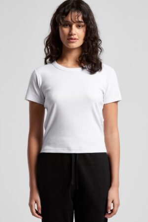 Wo's Organic Rib Baby Tee
